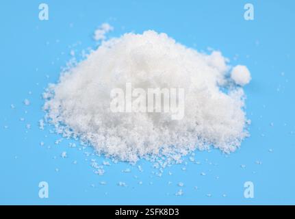 Il nitrato di sodio è il composto chimico con la formula NaNO3 Foto Stock