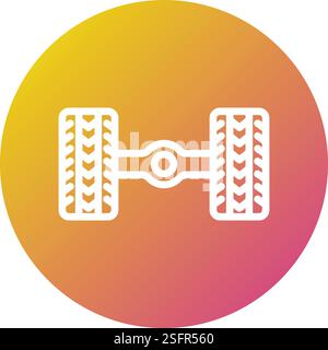 Illustrazione del design dell'icona del vettore assale Illustrazione Vettoriale