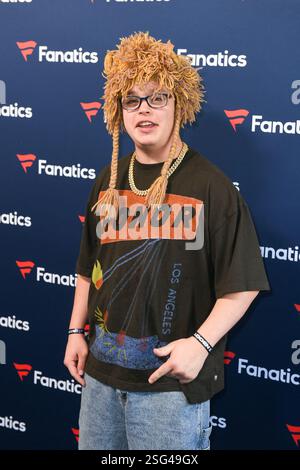 New Orleans, Stati Uniti. 9 febbraio 2025. Sketch partecipa al 2025 Fanatics Super Bowl Party al Sugar Mill l'8 febbraio 2025 a New Orleans, Louisiana. Foto: AJT/imageSPACE/Sipa USA credito: SIPA USA/Alamy Live News Foto Stock