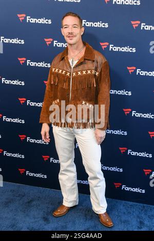 New Orleans, Stati Uniti. 9 febbraio 2025. Diplo partecipa al 2025 Fanatics Super Bowl Party al Sugar Mill l'8 febbraio 2025 a New Orleans, Louisiana. Foto: AJT/imageSPACE credito: Imagespace/Alamy Live News Foto Stock