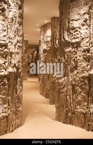 Valencia, Spagna - 27 dicembre 2024: Centro artistico Hortensia Herrero a Valencia Foto Stock