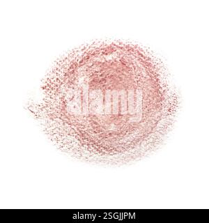 Granulazione di acquerelli minerali nei toni rosa potter. Organico, astratto e naturale, perfetto per sfondi, branding, cancelleria, imballaggio Foto Stock