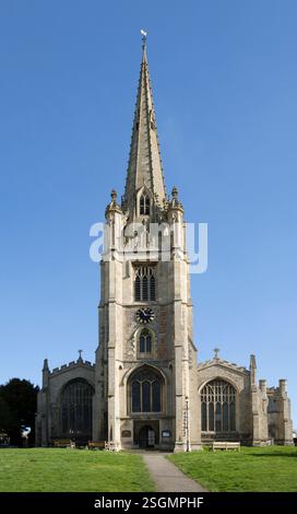 St Mary's Church Saffron Walden Essex Inghilterra Foto Stock