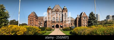 Il governo dell'Assemblea legislativa di Toronto, Ontario, nel Queen's Park Foto Stock