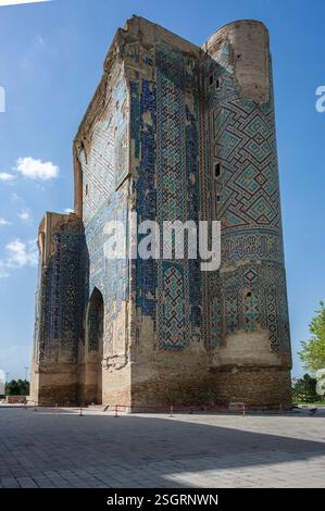 Palazzo AK-Saray di Timur a Shahrisabz, Uzbekistan Foto Stock