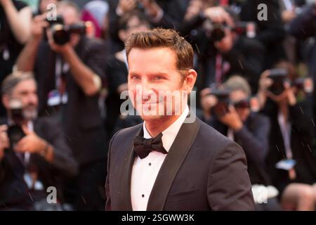 Bradley Cooper partecipa alla prima di "A Star is Born" durante la 75a Mostra del Cinema di Venezia, il 31 agosto 2018 Foto Stock