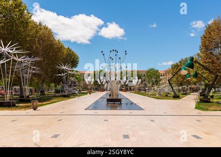 Allees (Road) Paul Riquet, Beziers, Herault, Occitanie, Francia, Europa Foto Stock