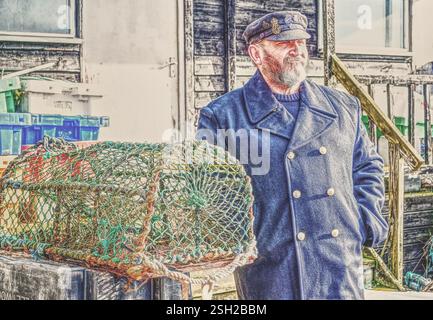 Ritratto di Sailor Foto Stock