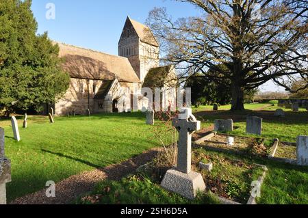 St Lawrence Church Castle Rising Norfolk Inghilterra Regno Unito Foto Stock