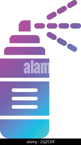 Illustrazione del design dell'icona del vettore di verniciatura Illustrazione Vettoriale