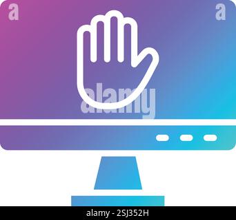 Illustrazione di progettazione dell'icona vettoriale dello strumento mano Illustrazione Vettoriale