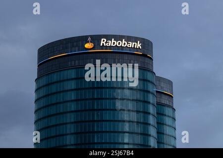 Sede centrale di Rabobank Croeselaan 18 Utrecht, Paesi Bassi. Foto Stock