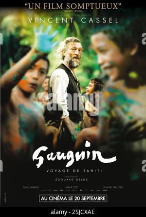 Gauguin - Voyage de Tahiti anno : 2017 Francia Direttore : Edouard Deluc Vincent Cassel poster francese Foto Stock