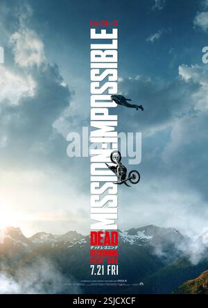 Missione: Impossible - Dead Reckoning Part One Year : 2023 USA Direttore : Christopher McQuarrie poster giapponese Foto Stock