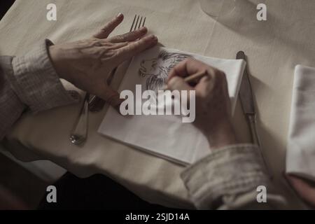 Volevo nascondermi anno : 2020 Italia Direttore : Giorgio diritti Foto Stock