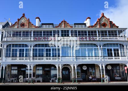 Edifici storici vittoriani - d'epoca, St Georges Street, Simon's Town, Simonstad, Simonstown, Sudafrica Sudafrica, Foto Stock