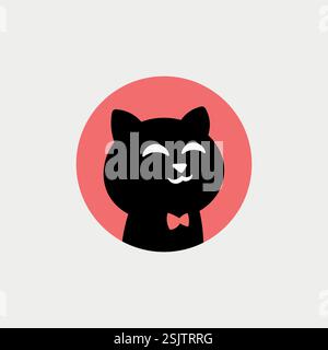 Illustrazione vettoriale di carino cartone animato Illustrazione Vettoriale