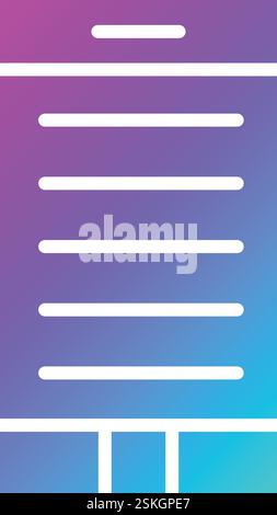 Illustrazione della progettazione dell'icona del vettore telefonico Illustrazione Vettoriale