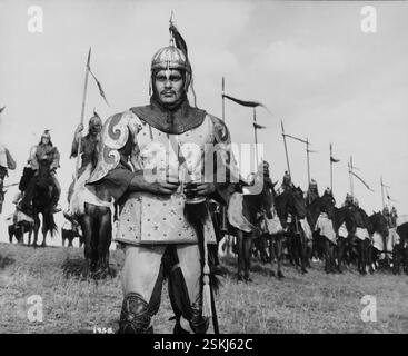 --- Omar Sharif in 'Genghis Khan' 1965#Omar Sharif in 'Genghis Khan' 1965- RDB DI DUKAS Foto Stock