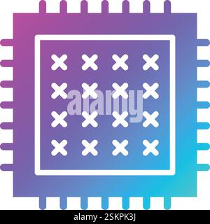 Illustrazione del disegno dell'icona del vettore patch Illustrazione Vettoriale