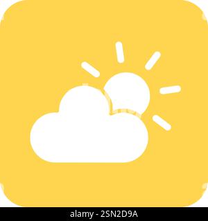 Illustrazione della progettazione di icone vettoriali cloud Illustrazione Vettoriale