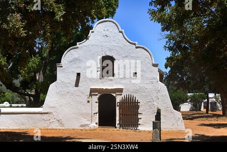 Giardino e azienda vinicola di Babylonstoren, vecchia azienda, azienda vinicola, Franschhoek, Provincia del Capo Occidentale, Stellenbosch, Cape Winelands, Sudafrica, Africa Foto Stock