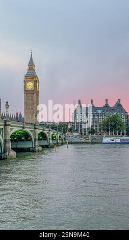 Vista su Londra Foto Stock