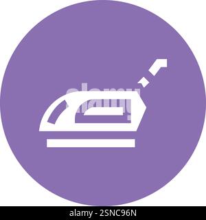 Illustrazione della progettazione dell'icona del vettore di stiratura Illustrazione Vettoriale