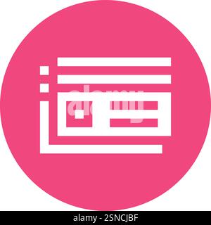 Illustrazione della progettazione dell'icona vettoriale delle carte ATM Illustrazione Vettoriale