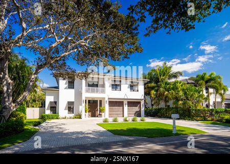 Residenze di lusso a Naples, Florida Foto Stock
