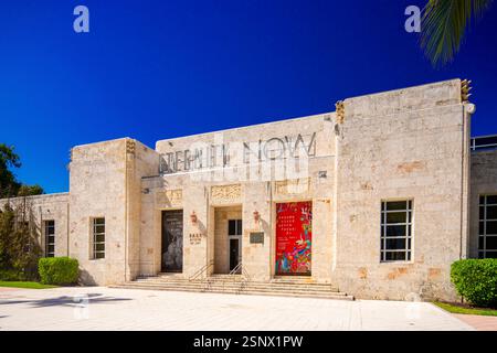Miami Beach, Florida, USA - 7 febbraio 2025: Museo d'arte del basso di Miami Beach 2025 Foto Stock