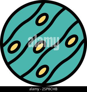 Illustrazione della progettazione dell'icona del vettore di mercurio Illustrazione Vettoriale