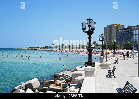 Spiaggia pane e Pomodoro di Bari Foto Stock