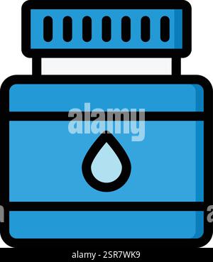 Illustrazione della progettazione dell'icona del vettore di inchiostro Illustrazione Vettoriale