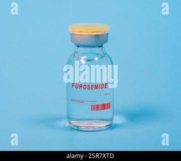 Diuretico ad anello usato per trattare l'edema e l'ipertensione. iniezione Foto Stock