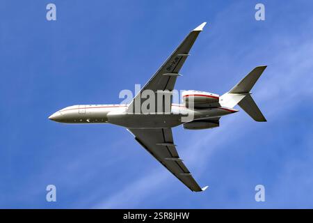 Aircraft VistaJet Austria, Bombardier Global 6000 BD-700-1A10 Foto Stock