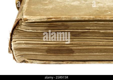 Vecchio libro (1911) - dettaglio Foto Stock