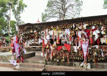 Chitai Golu Devta Bell Temple, Almora, Uttarakhand, India, Asia Foto Stock