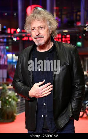 Wolfgang Niedecken bei der Premiere des Kinofilms 'Like A complete Unknown' auf der Berlinale 2025 / 75. Internationale Filmfestspiele Berlin im Berlinale Palast. Berlino, 14.02.2025 Foto Stock