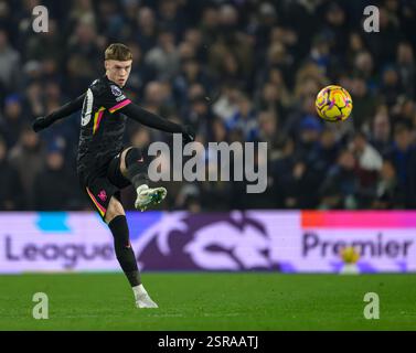 Brighton e Hove, Regno Unito. 14 febbraio 2025. Brighton e Hove Brighton Inghilterra, 2025 14 febbraio. Cole Palmer del Chelsea durante la partita di calcio di Premier League tra Brighton & Hove Albion e Chelsea al Falmer Stadium/American Express Stadium, Inghilterra. (David Horton/SPP) (David Horton/SPP) credito: SPP Sport Press Photo. /Alamy Live News Foto Stock