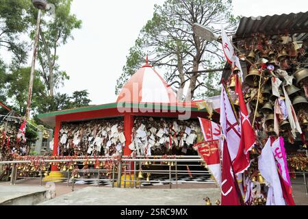 Chitai Golu Devta Bell Temple, Almora, Uttarakhand, India, Asia Foto Stock