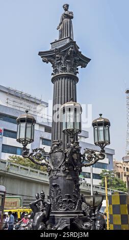 Khada Parsi statua, Mumbai, Maharashtra, India, Asia Foto Stock