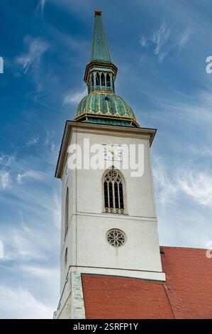 Cattedrale di San Martino (Katedrala svateho Martina). Una chiesa a Bratislava. Slovacchia. Foto Stock
