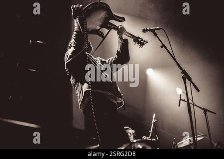 Les Big Byrd a Manchester Albert Hall, 14.02.2025 Foto Stock