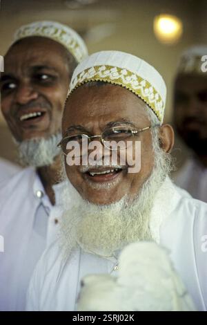 Uomini musulmani Bohara, mumbai bombay, maharashtra, india Foto Stock