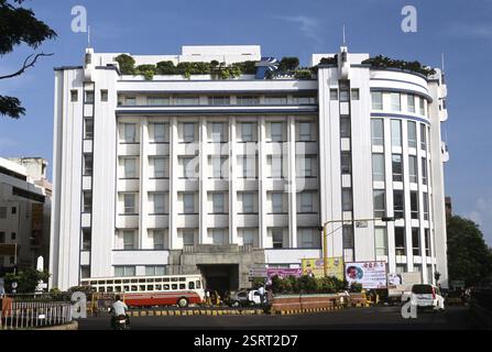 Edificio principale per uffici Parry, Esplanade Road, Madras Chennai, Tamil Nadu, India, Asia Foto Stock