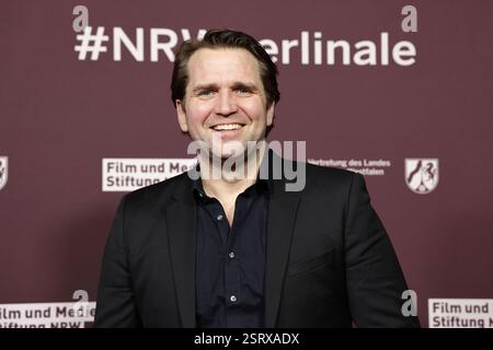 Pierre Kiwitt beim NRW Empfang am 16.02.2025 im Rahmen der Berlinale a Berlino Foto Stock