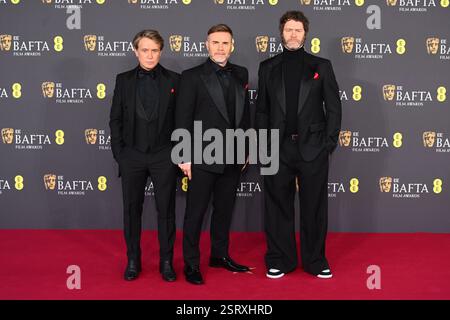 Londra, Regno Unito. 16 febbraio 2025. Prendetelo partecipando al 78° British Academy Film Awards, alla Royal Festival Hall, Southbank Centre. Il credito fotografico dovrebbe essere: Matt Crossick/Empics/Alamy Live News Foto Stock