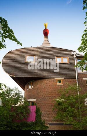 Beddington Zero Energy Development presso Hackbridge, Sutton, Londra Foto Stock