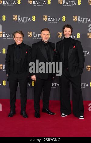 Londra, Regno Unito. 16 febbraio 2025. Prendetelo partecipando al 78° British Academy Film Awards, alla Royal Festival Hall, Southbank Centre. Il credito fotografico dovrebbe essere: Matt Crossick/Empics/Alamy Live News Foto Stock